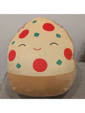 Squishmallow Pep Pepperoni Pizza 16" Plush Kellytoy Large Stuffed Toy NWOT